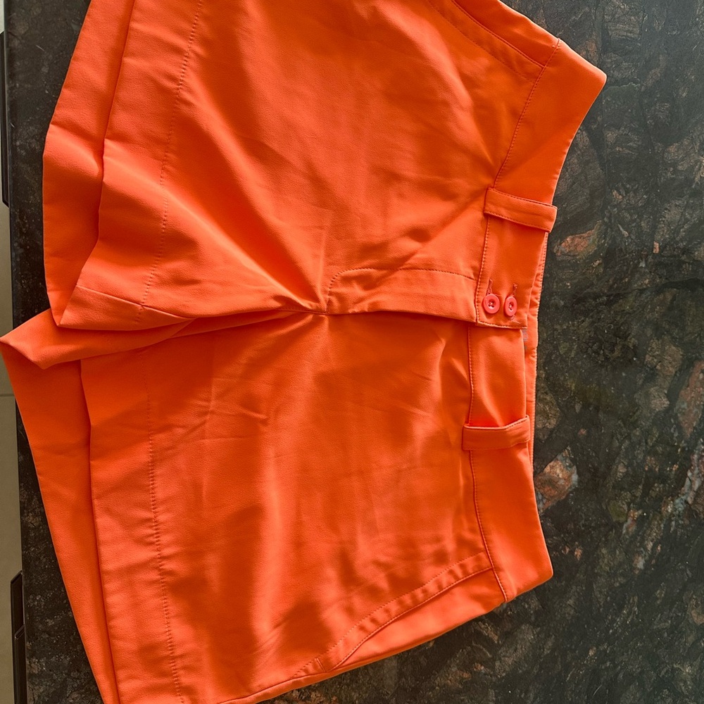 Women's Orange Shorts